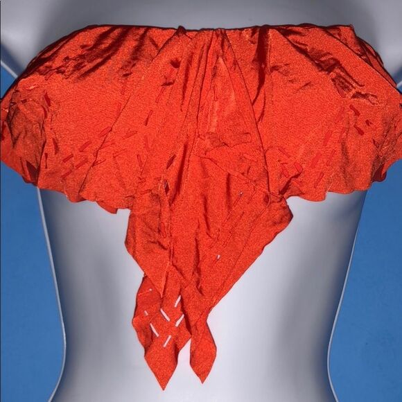 2 Pc L*Space Flutter Bandeau Top & Bottom Bikini - Picture 5 of 8